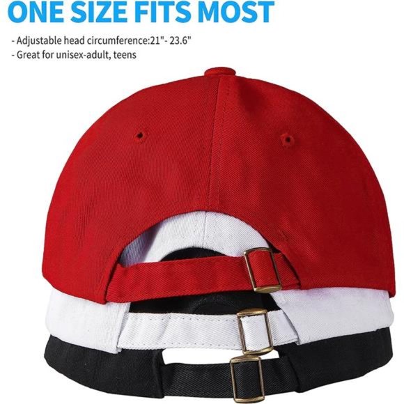 3PCS Classic Baseball Cap, Dad Hat Fits Men Women, All Cotton Made, Adjustable - Picture 6 of 7